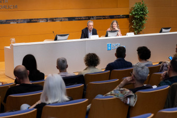 El conselleiro de Sanidade, Antonio Gómez Caamaño, participa en la VII Jornada del Consello de Bioética de Galicia. En la Consellería de Sanidade. Santiago de Compostela.