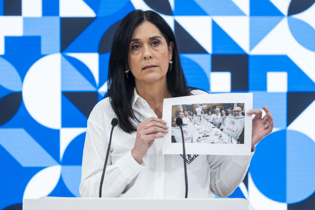 Prado, durante la rueda de prensa.