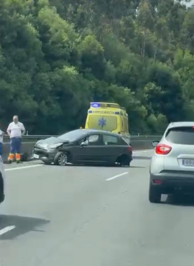 Imagen del accidente.