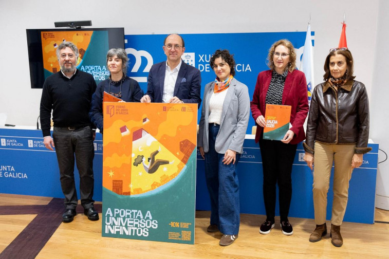 Presentación calendario feiras do libro de Galicia