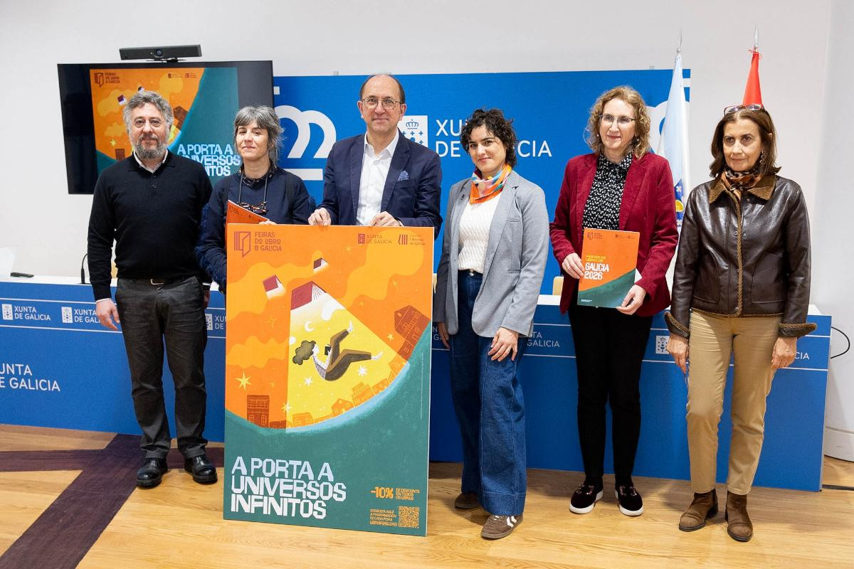 Presentaciu00f3n calendario feiras do libro de Galicia