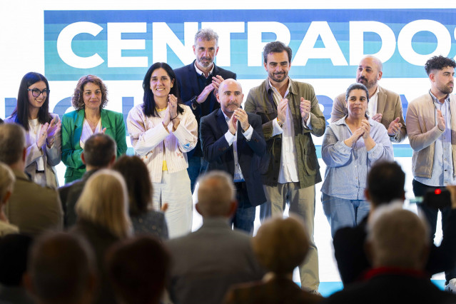 La secretaria xeral del PPdeG, Paula Prado, en el nombramiento del diputado autonómico Ángel Rodríguez Conde como nuevo presidente local del PPdeG en Padrón