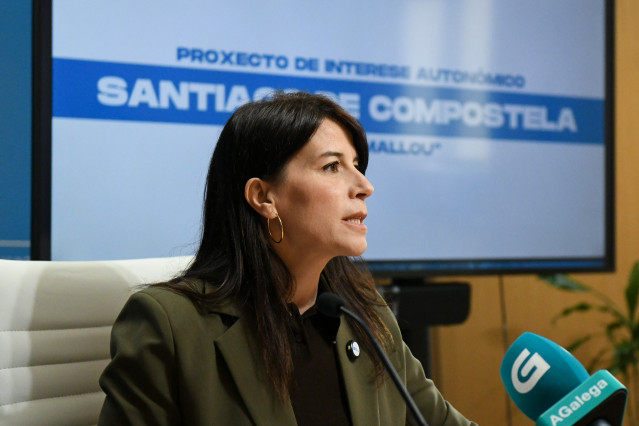 Fotos Xunta / Vivenda / A Conselleira De Vivenda E Planificación De Infraestruturas, María Martínez Allegue, Informa En Rolda De Prensa.