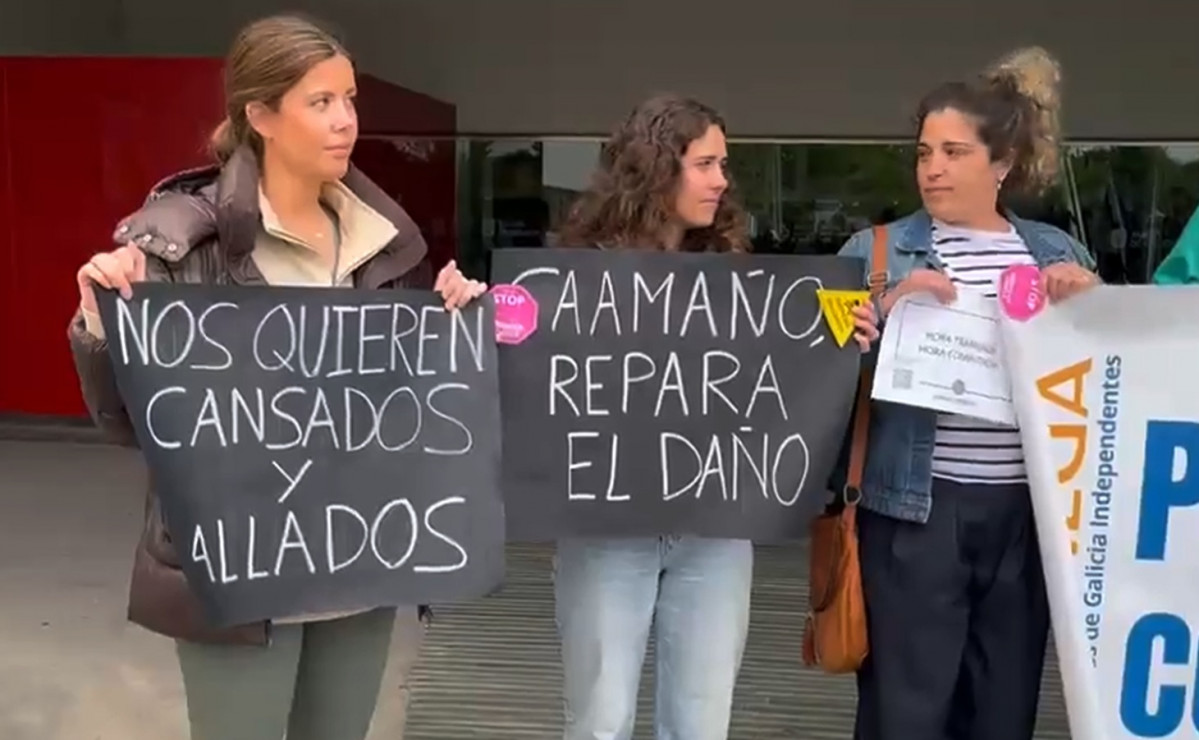 Protesta esta mau00f1ana en el hospital de Lugo por el Estatuto Marco