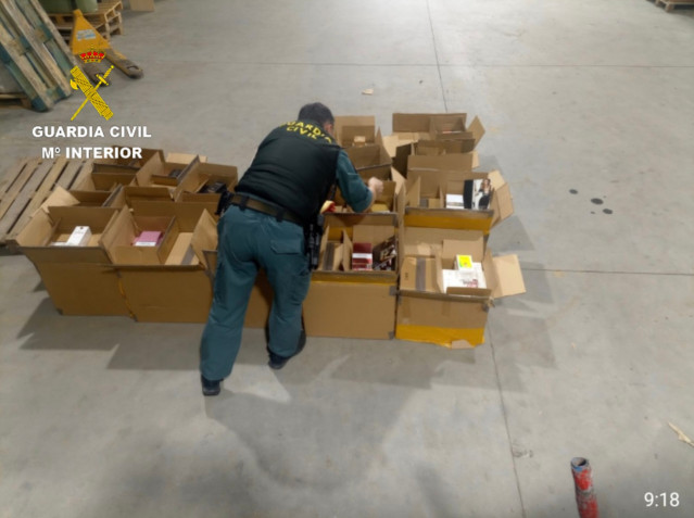 Perfumes intervenidos.