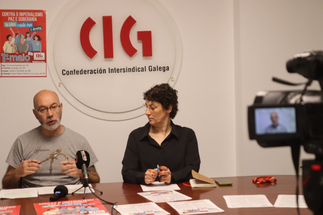 Alberto Gonçalves y Ester Mariño