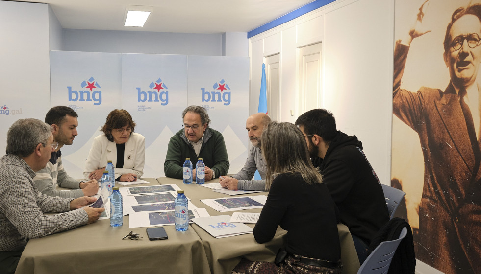 Archivo - Representantes del BNG en el Senado y en el Congreso se reúnen con responsables del Bloque a nivel local y comarcal.