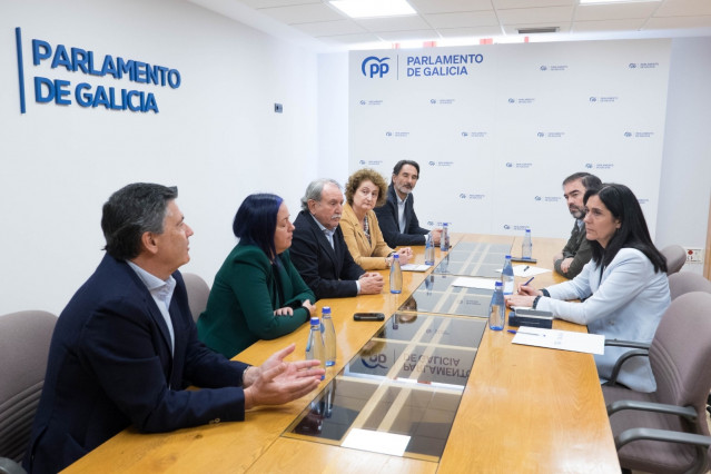 El Consello da Avogacía Galega reunido con parlamentarios populares