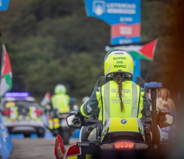 Agente de Tráfico de la Guardia Civil.