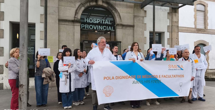 Solo dos días de huelga de médicos y fueron más de 15.000 las consultas suspendidas en el SERGAS