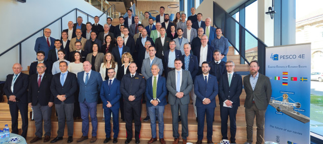 Participantes en Ferrol en el seminario del proyecto PESCO 4E