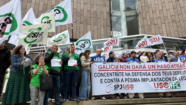 Protestas en toda Galicia por 