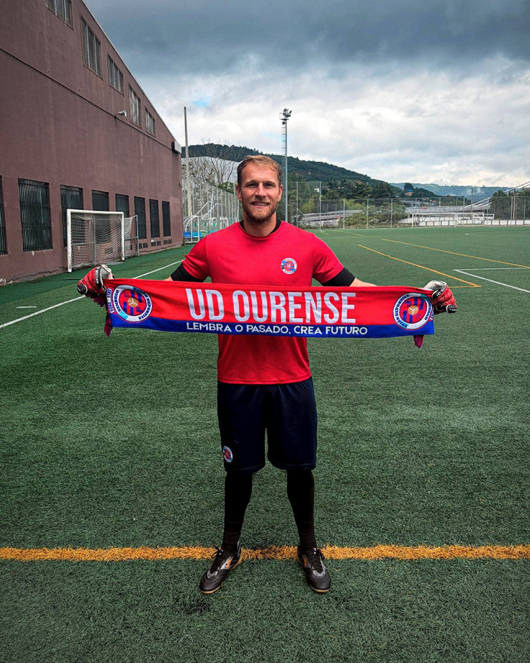 Yoel Rodríguez sale del retiro para reforzar la portería y el sueño de la UD Ourense