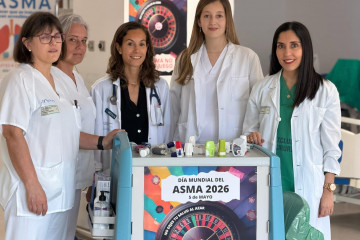 Profesionales del hospital de Ourense, ante el día mundial del asma 2026