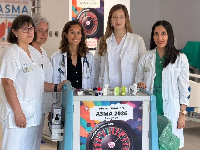 Profesionales del hospital de Ourense, ante el día mundial del asma 2026
