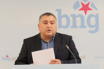 Archivo - El diputado del BNG Xosé Manuel Golpe.