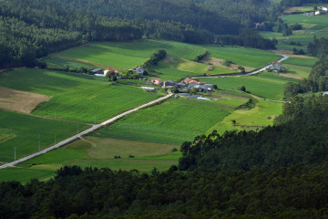 Archivo - Zona de Val de Campiña, en Corcoesto