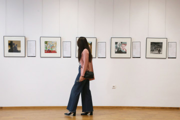 La exposición 'Rosalía Ilustrada' podrá verse en la sede viguesa de la Diputación de Pontevedra hasta el 15 de junio.