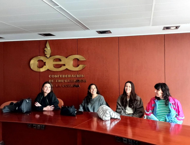 Encierro de delegadas sindicales del comercio vario en A Coruña