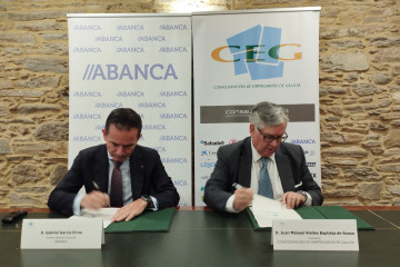 Firma de un acuerdo para lanzar una línea de crédito de hasta 725 millones en Galicia