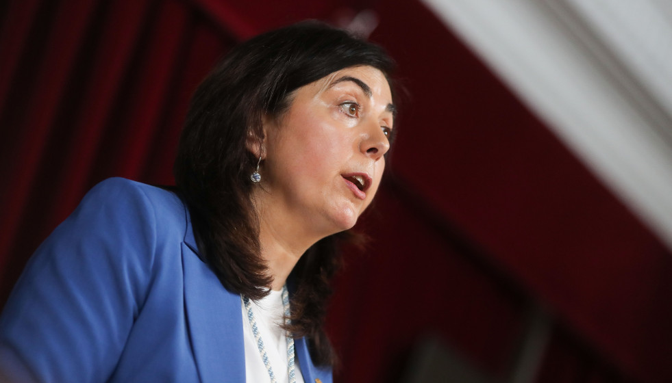 La nueva alcaldesa de Lugo, Elena Candia.