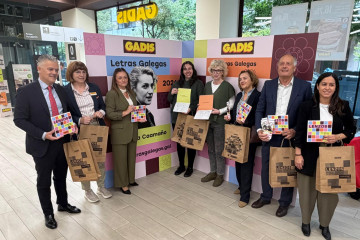 Presentación del homenaje a Begoña Caamaño en Gadis