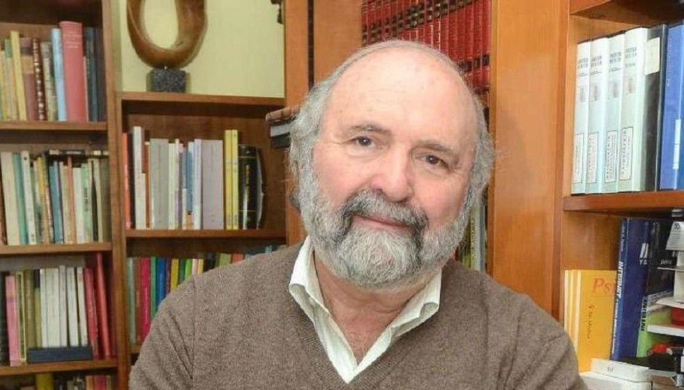 Victor Pedreira en una imagen del Ateneo de Santiago