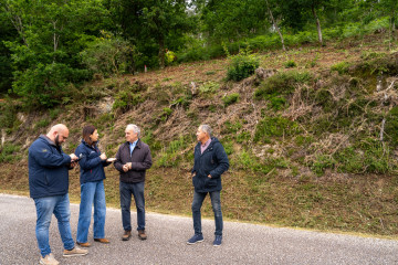 La conselleira do Medio Rural, María José Gómez, visita Mondariz