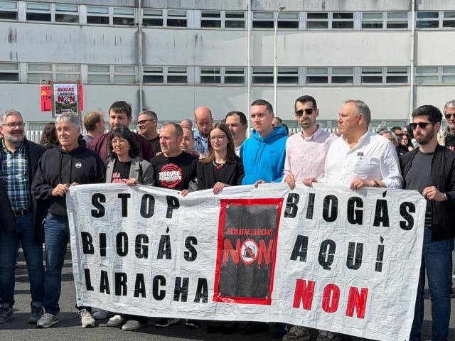 PSdeG apoya las reivindicaciones en contra de la planta de biogás de A Laracha