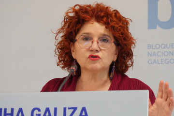 Archivo - La portavoz de Sanidade del BNG en el Parlamento, Montse Prado