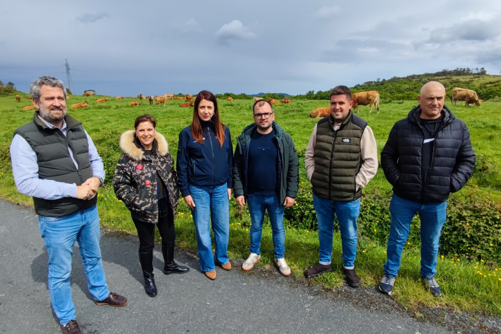 La conselleira do Medio Rural, María José Gómez, en Viveiro