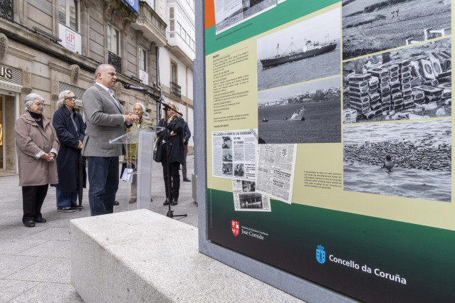 Exposición sobre la catástrofe del Urquiola