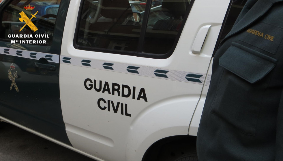 Vehículo de la Guardia Civil.