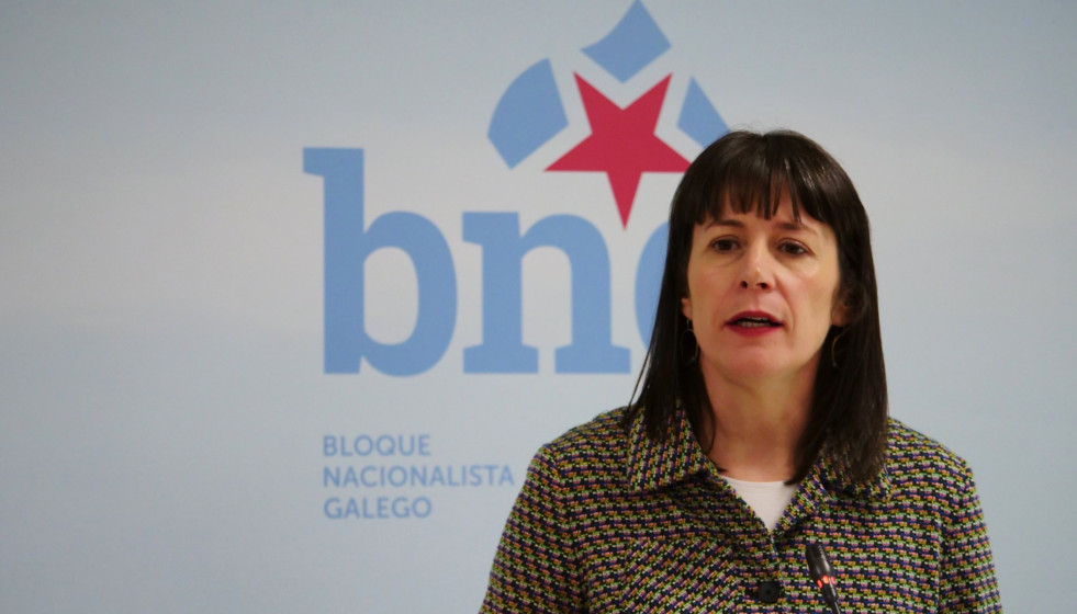 La portavoz nacional del BNG, Ana Pontón
