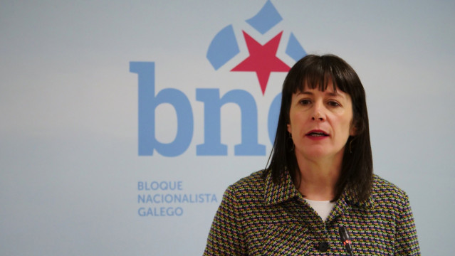 La portavoz nacional del BNG, Ana Pontón