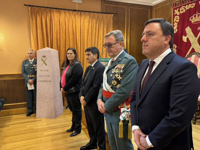 Conmemoración del 182 aniversario de la Fundación de la Guardia Civil.