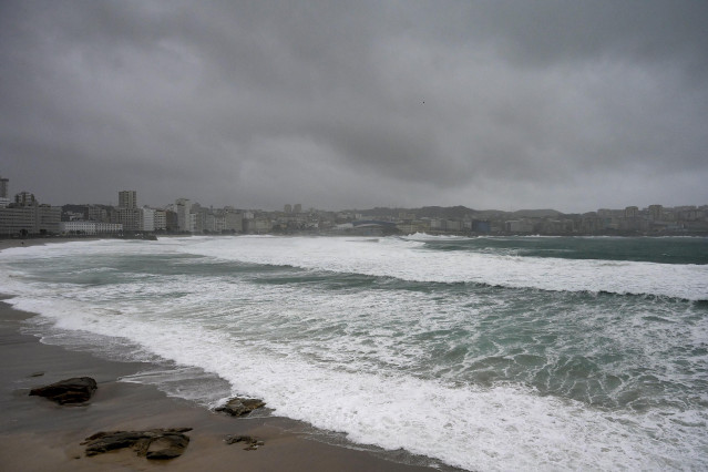 Archivo - Playa de A Coruña
