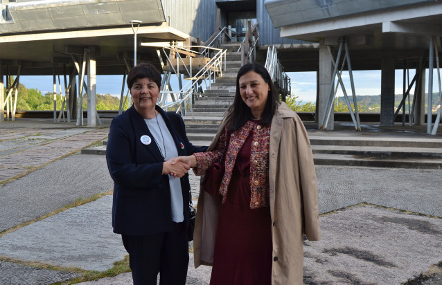 Carmen García Mateo y Belén Rubio.