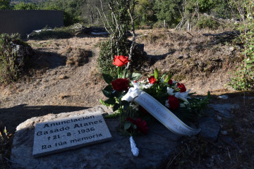 Homenaje a Anuncia Casado, la 'pasionaria gallega', organizado por la asociación Os Torgueiros de A Gudiña