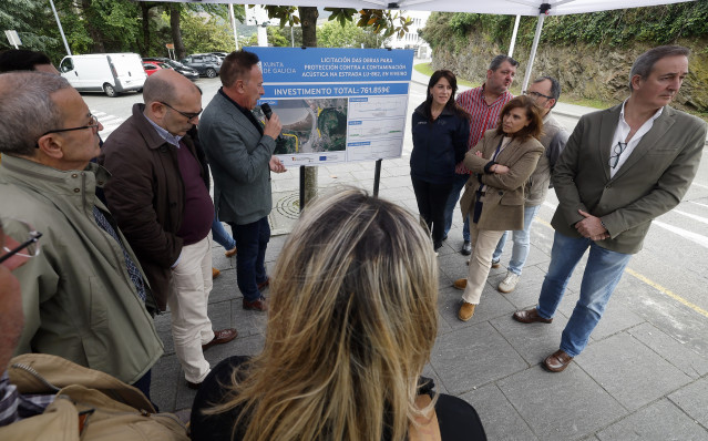 La Xunta destinará 760.000 euros a actuaciones de protección contra la contaminación acústica en la LU-862, en Viveiro