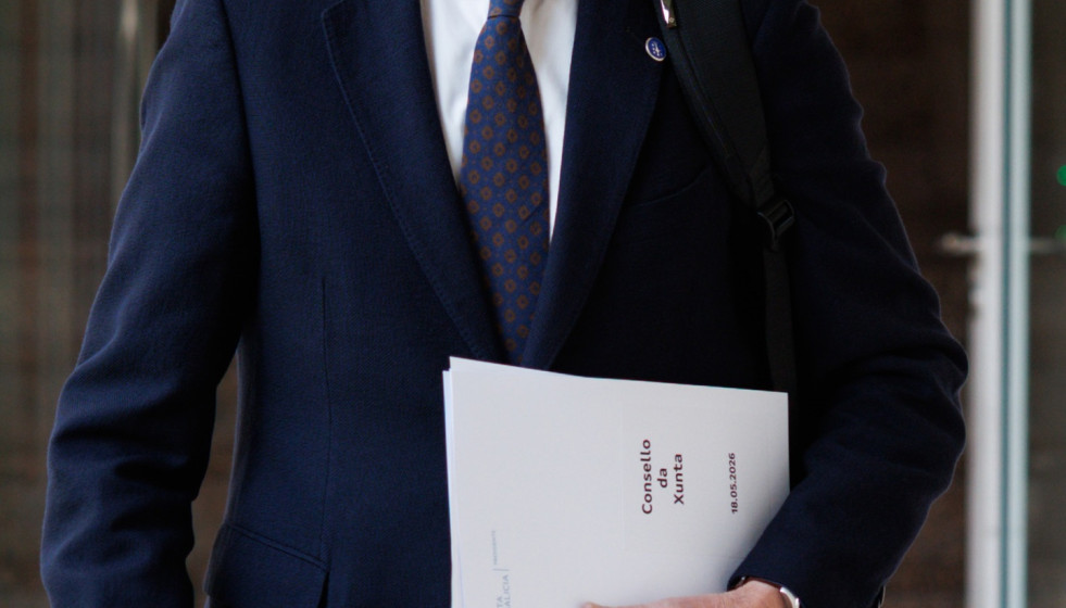 El titular de Gobierno gallego, Alfonso Rueda, preside la reunión semanal de su Ejecutivo.