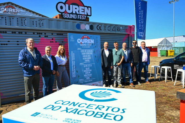 Presentación del OurenSound Fest, a 20 de mayo de 2026.