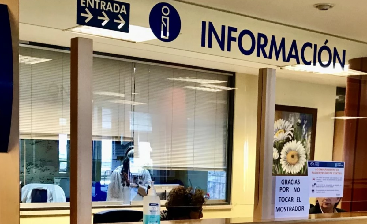Mostrador de informaciu00f3n del SERGAS