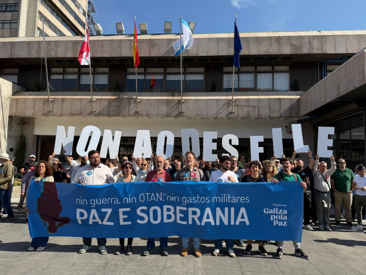 Galiza pola Paz replica al desfile militar de Vigo, donde estará presente la Casa Real, con una manifestación