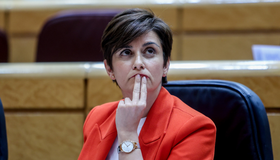 Archivo - La ministra de Política Territorial y portavoz del Gobierno, Isabel Rodríguez, durante una sesión de control al Gobierno en el Senado, a 9 de mayo de 2023, en Madrid (España). Durante es