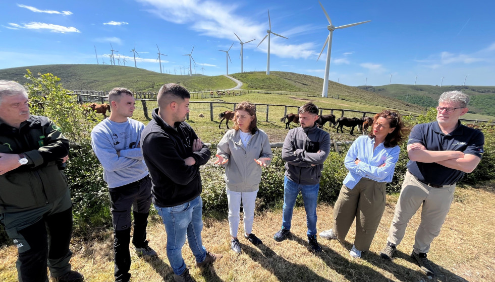 La conselleira de Medio Ambiente e Cambio Climático, Ángeles Vázquez.