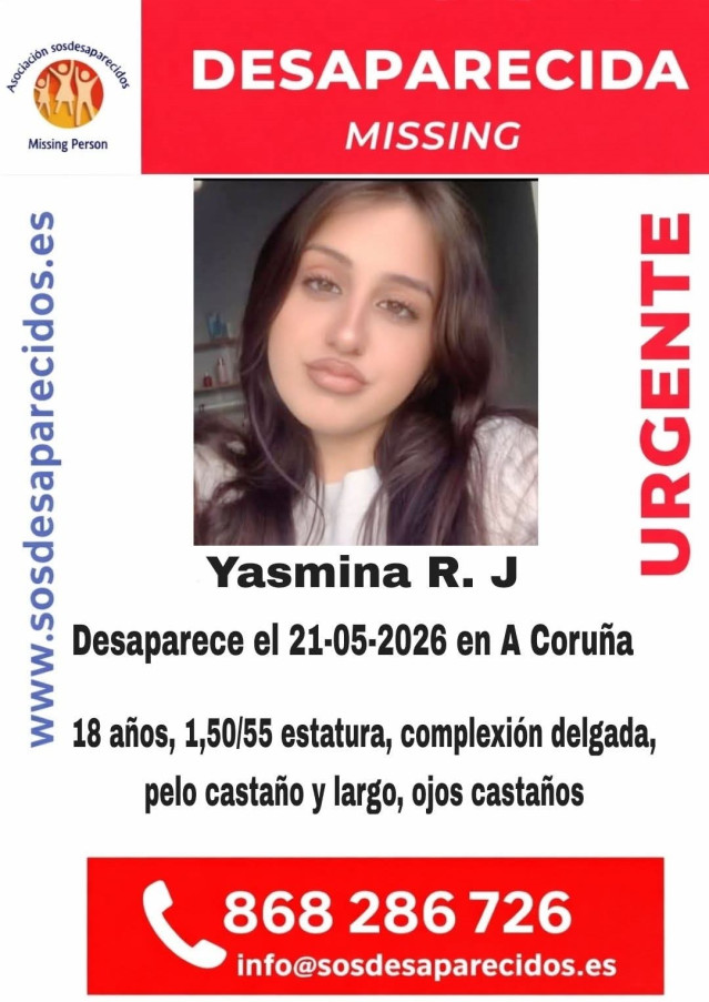 Desaparición de Yasmina R.J.