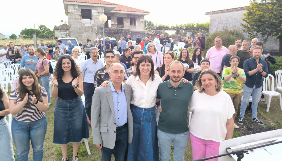 Acto del BNG en Amoeiro