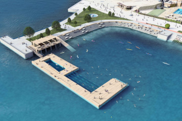 Archivo - Plataforma flotante de O Parrote