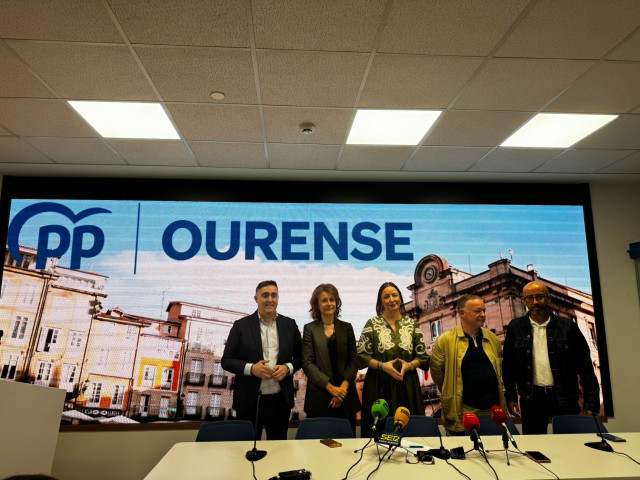 El Grupo Municipal del PP en Ourense ofrece una rueda de prensa para tratar asuntos de actualidad